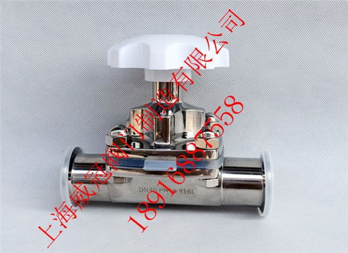 新龍衛(wèi)生級(jí)單法蘭單螺紋蝶閥上海威冠閥門制造廠家